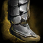 Honed Reinforced Scale Boots of Scavenging