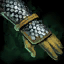 Strong Worn Scale Gauntlets of the Rata Sum