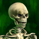Mini Spooky Skeleton